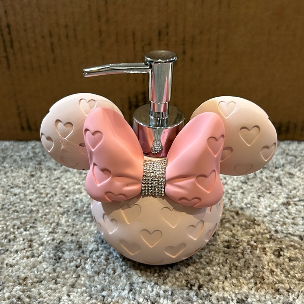 Disney Mickey Soap / Lotion Dispenser NEW Rare Design